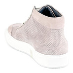 Gela Snake High-Top Sneaker // Light Grey (Euro: 39)