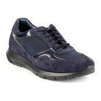 Prato Suede Mesh Athletic Shoe // Blue (Euro: 41)