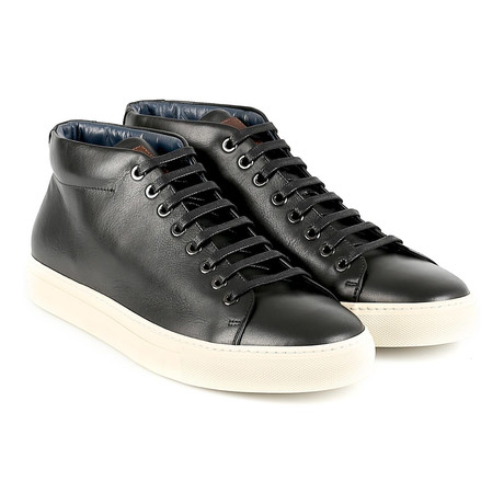 Genoa Mid-Top Sneaker // Black (Euro: 39)