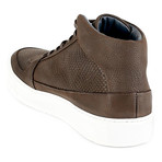 Verano Snake High-Top Sneaker // Brown (Euro: 42)