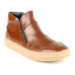 Milano Zip-Up Sneaker // Tan (Euro: 41)