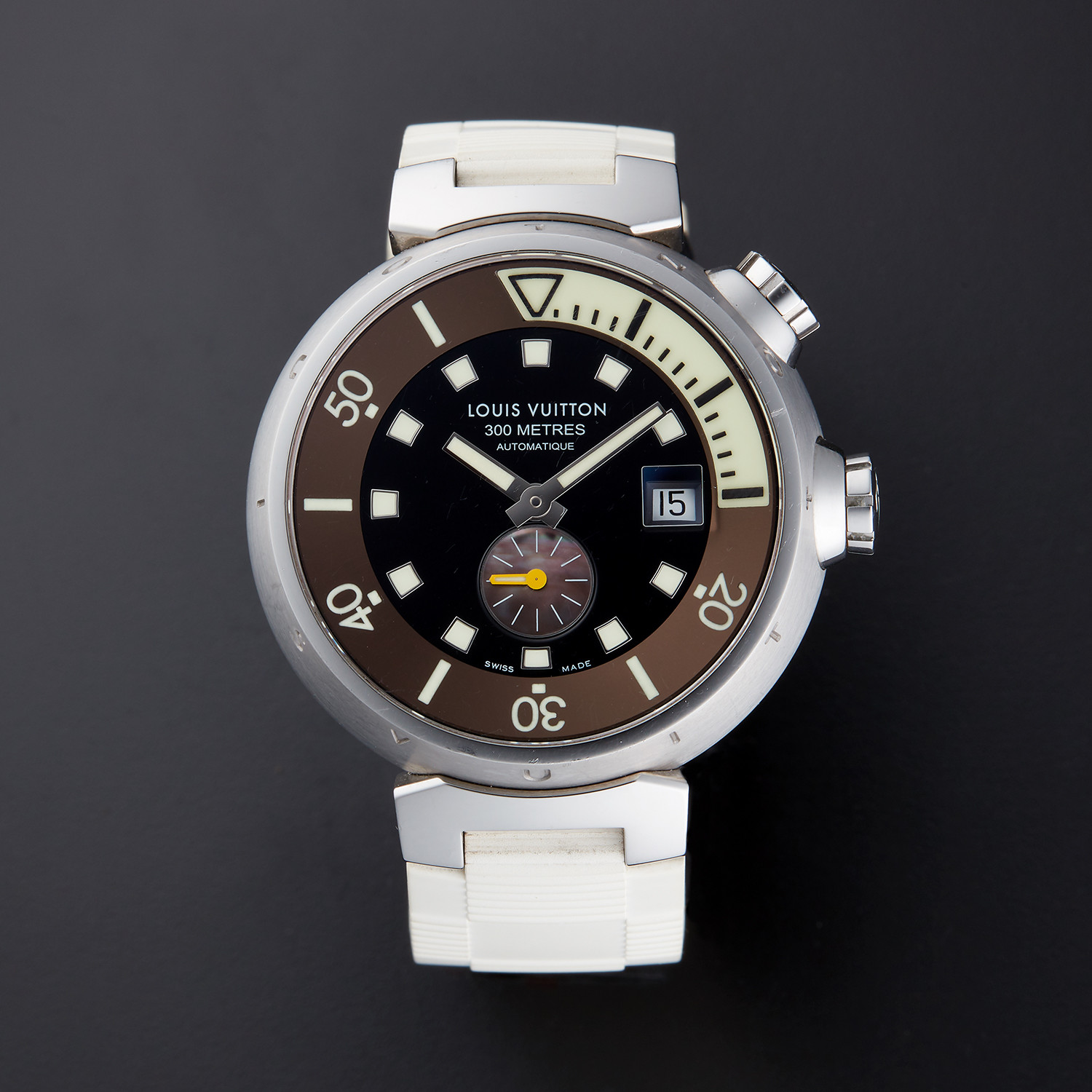 Louis Vuitton Tambour Diver Automatic // Q1031 // Pre-Owned - Exemplary Timepieces - Touch of Modern