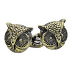 Cufflinks // Gold Owl