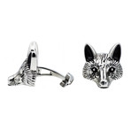 Wolf Cufflink