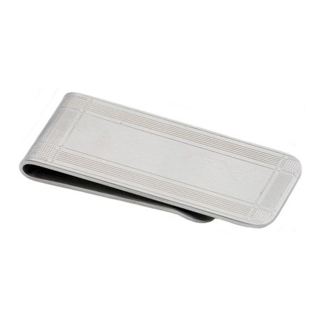 Money Clip // Polished Stainless Steel