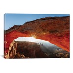 Mesa Arch At Sunrise II, Canyonlands National Park, Utah // Matteo Colombo (18"W x 26"H x 0.75"D)