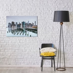 Skyline, Lower Manhattan, New York City (18"W x 26"H x 0.75"D)