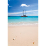 Anchored Yacht Off The Coast, Barbados, Lesser Antilles  // Matteo Colombo (18"W x 26"H x 0.75"D)