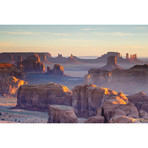 First Light, Monument Valley, Arizona (18"W x 26"H x 0.75"D)