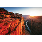 First Light, Toroweap Point, Grand Canyon National Park, Arizona (18"W x 26"H x 0.75"D)