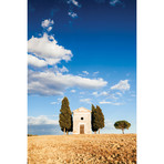 Vitaleta Chapel (Cappella della Madonna di Vitaleta), Italy (18"W x 26"H x 0.75"D)