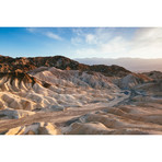 Zabriskie Point At Sunset, Death Valley National Park, California (26"W x 40"H x 0.75"D)