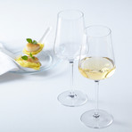 Puccini White Wine Glasses // 400 ML // Set Of 6