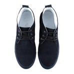 Lace-Up Chukka Sneaker // Navy Blue (Euro: 45)