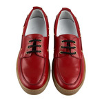 Boat Shoe // Red Floater (Euro: 42)