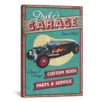 Duke`s Garage by Lantern Press (18"W x 26"H x .75"D)