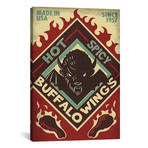 Hot + Spicy Buffalo Wings (18"W x 26"H x 0.75"D)
