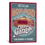 Hot Rod Garage II (Automobiles) (18"W x 26"H x 0.75"D)