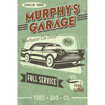 Murphy's Garage // Lantern Press (26"W x 18"H x 0.75"D)