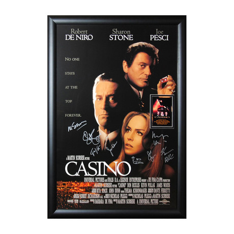 Casino Signed Movie Poster