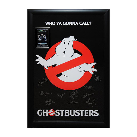 Ghostbusters Signed Movie Poster