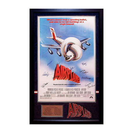 Airplane Signed Movie Poster