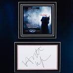 The Dark Knight Signed Movie Poster