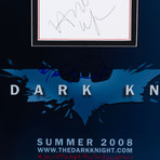 The Dark Knight Signed Movie Poster