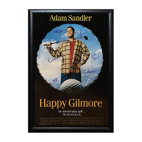Happy Gilmore Signed Movie Poster