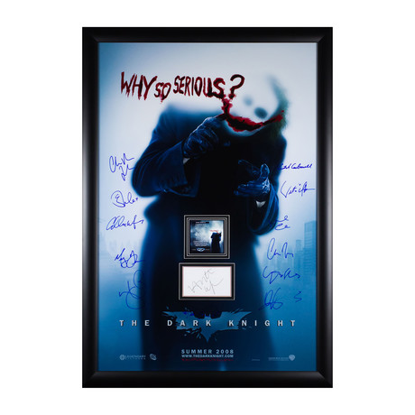 The Dark Knight Signed Movie Poster