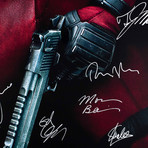 Signed + Framed Poster // Deadpool