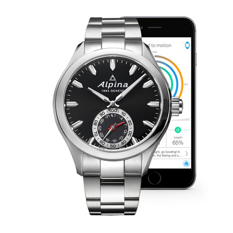 Alpina Horlogical Smartwatch // AL-285S5AQ6B