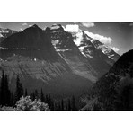 In Glacier National Park II by Ansel Adams (12"H x  18"W x  1.5"D)