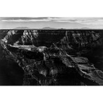 Grand Canyon National Park XII by Ansel Adams (12"H x  18"W x  1.5"D)