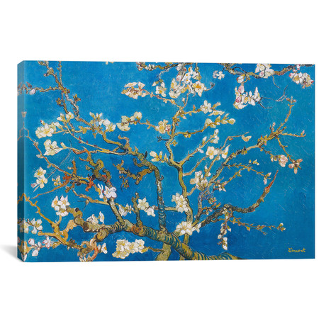 Almond Blossom // Vincent van Gogh // 1888 (26"W x 18"H x 1.5"D)