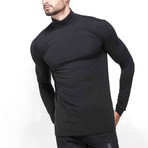 Long Sleeve Turtleneck // Black (S)