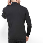 Long Sleeve Turtleneck // Black (S)