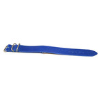 DaLuca NATO Watch Strap // Blue Glace Latigo + Matte Buckle (20mm)