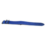 DaLuca NATO Watch Strap // Blue Glace Latigo + PVD Buckle (20mm)