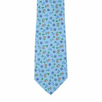 E. Marinella Silk Tie // Blue Floral