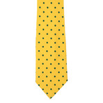 E. Marinella // Silk Tie // Yellow + Green Dot