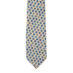 Silk Tie // Yellow + Blue Floral