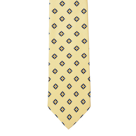 Silk Tie // Yellow Diamond