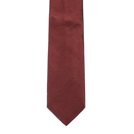 Silk Tie // Dark Red