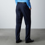 Pierre Balmain // Two Piece Suit // Blue Micro Stripe (Euro: 46)
