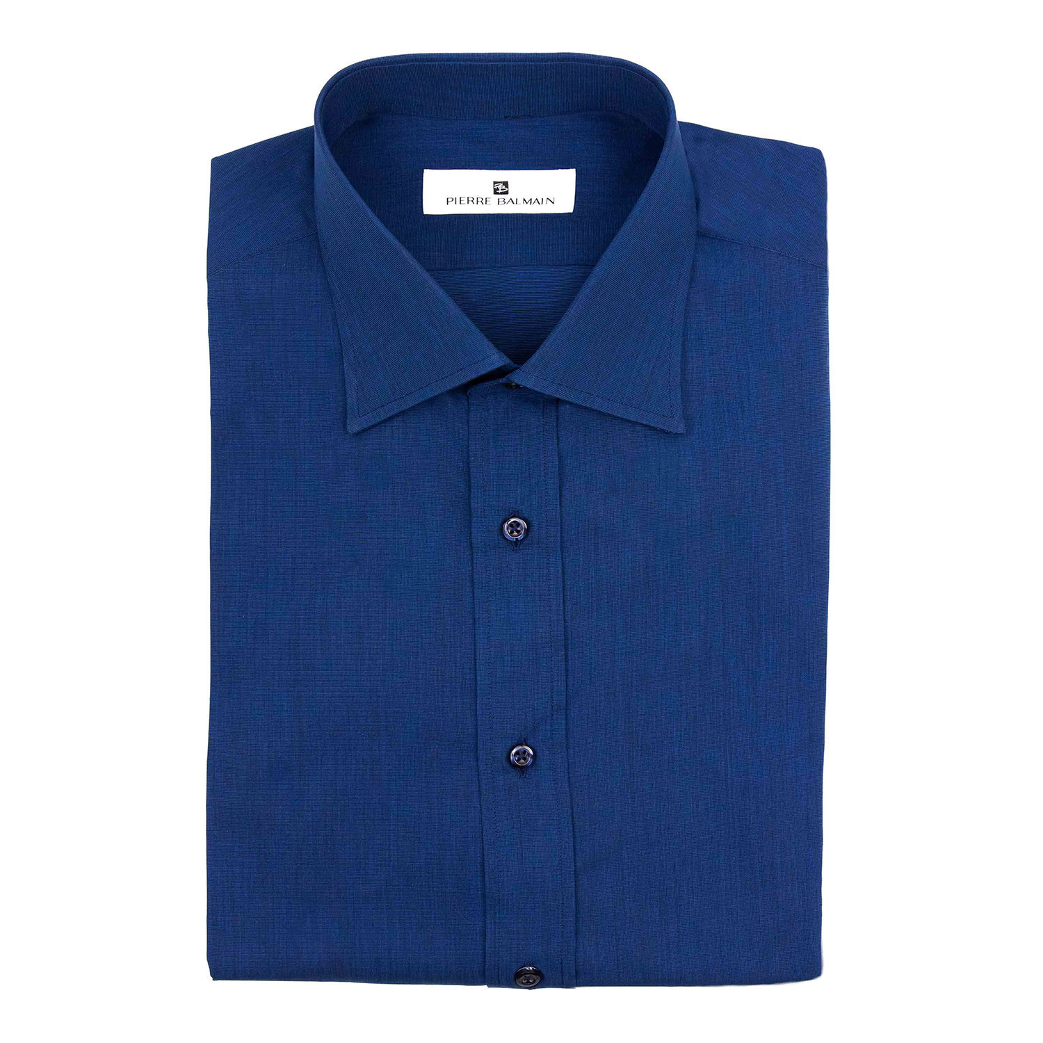 Pierre Balmain Dress Shirt // Navy Blue (US: 16R) - Fashion // Luxe ...