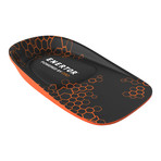 Heel Cup // Black + Orange (Small)