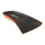 Enertor 3/4 Length Insoles // Black + Orange (Small)