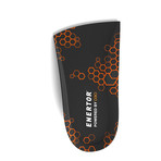 Enertor 3/4 Length Insoles // Black + Orange (Small)