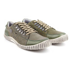 Lucky Dog Low-Top Leather Sneaker // Green (US: 12)